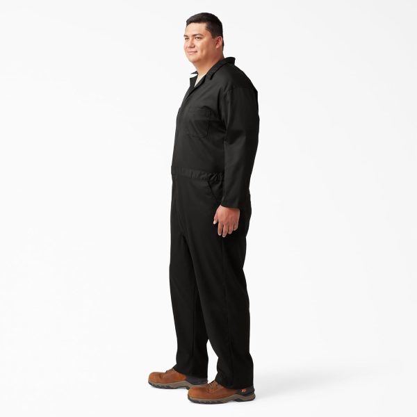 OCO2502378 Long Sleeve Coveralls, BLACK, L RG - Image 3