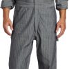OCO2502387 Long Sleeve Cotton Coverall, Fisher Stripe, Medium/Tall