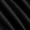 OCO2502362 Black Regular Fit Rich Jersey Fabric Hoodie - Image 9