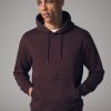 OCO2502360 Red Regular Fit Rich Jersey Fabric Hoodie