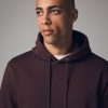 OCO2502360 Red Regular Fit Rich Jersey Fabric Hoodie - Image 4